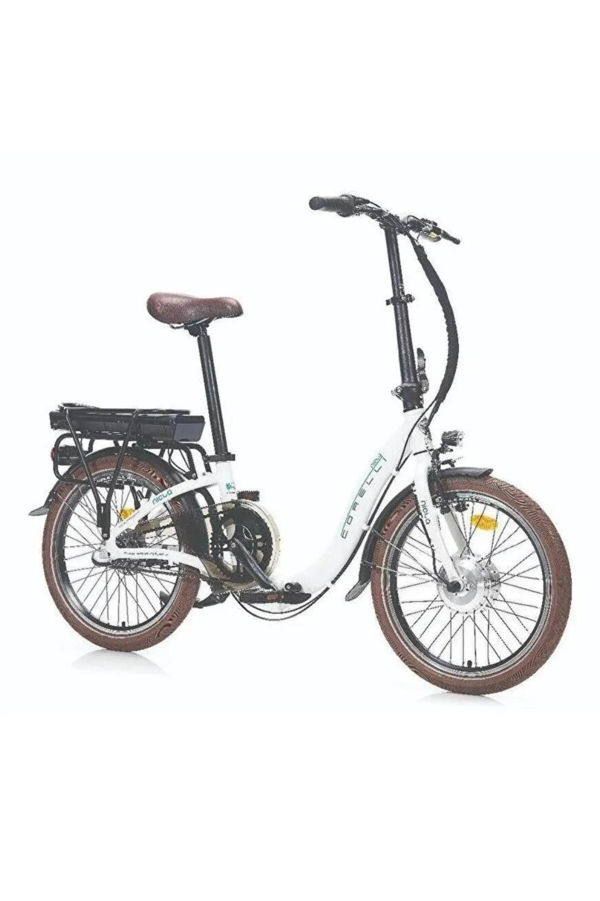 Corelli Nicla 20 Jant 22k Katlanır Elektrikli Bisiklet Beyaz